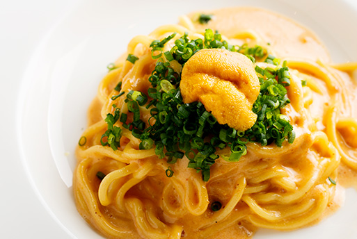 ウニパスタ
